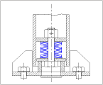 isolation device for large-scale construct